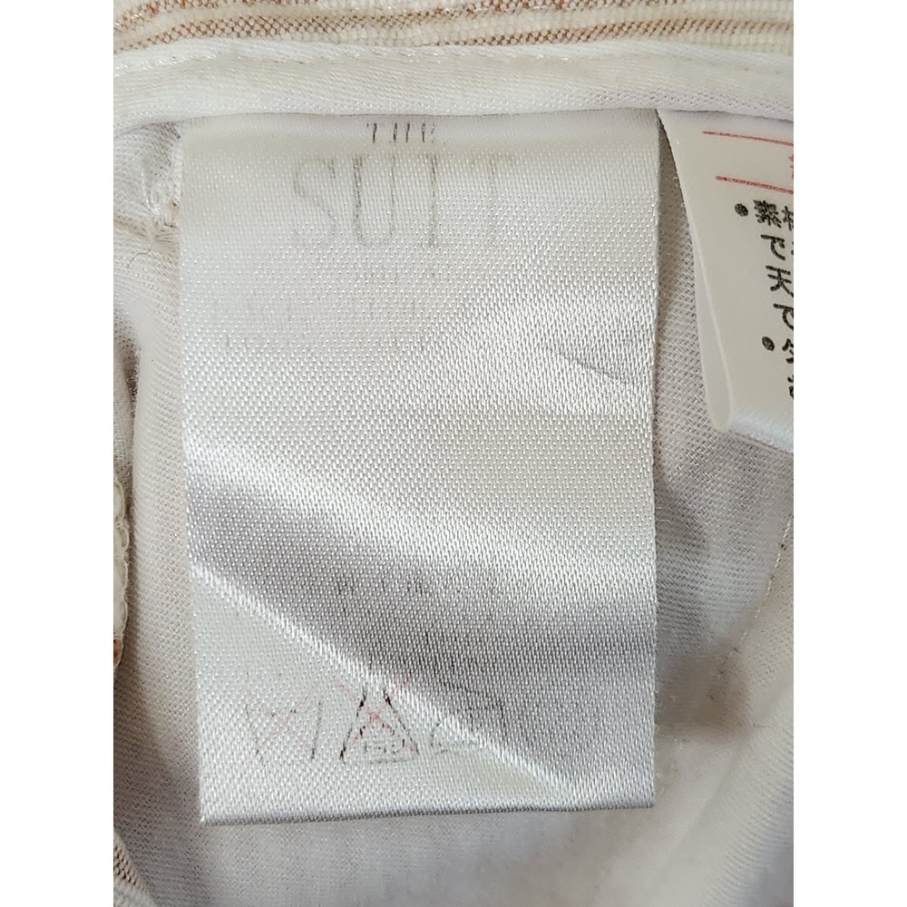 Tessuti Di Sondrio The Suit Company Tan Slacks Womens Size 29 Inch Waist - Picture 7 of 8